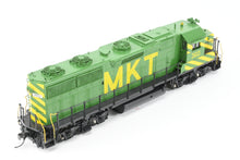 Load image into Gallery viewer, HO Brass CON OMI - Overland Models Inc. MKT - Katy EMD GP39-2 FP Yellow/Green No. 360