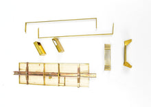 Load image into Gallery viewer, O Scale Wood Mullet River Model Works GN - Great Northern Tongue & Groove Siding Caboose Kit STARTED