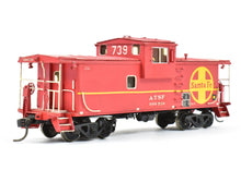 Load image into Gallery viewer, HO Brass OMI - Overland Models, Inc. AT&SF - Santa Fe Wide-Vision Ce-6 and Ce-8 Caboose CP No. 999730