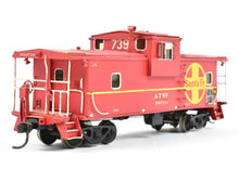 Load image into Gallery viewer, HO Brass OMI - Overland Models, Inc. AT&SF - Santa Fe Wide-Vision Ce-6 and Ce-8 Caboose CP No. 999730