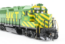 Load image into Gallery viewer, HO Brass CON OMI - Overland Models Inc. MKT - Katy EMD GP39-2 FP Yellow/Green No. 360