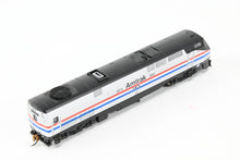 Load image into Gallery viewer, N Kato 176-6021 Amtrak GE P-42 "Genesis" Heritage Phase III No. 145 40th Anniversary Unit w/Micro-Trains Line Couplers