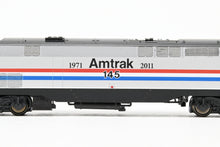 Load image into Gallery viewer, N Kato 176-6021 Amtrak GE P-42 "Genesis" Heritage Phase III No. 145 40th Anniversary Unit w/Micro-Trains Line Couplers