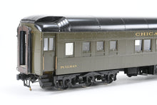 Load image into Gallery viewer, O Brass PSC - Precision Scale Co. CNW - Chicago- & North Western Pullman 80' Sleeper 14-Section Plan 3958 Air Conditioning FP “Shorewood”