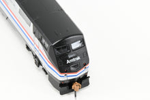Load image into Gallery viewer, N Kato 176-6021 Amtrak GE P-42 "Genesis" Heritage Phase III No. 145 40th Anniversary Unit w/Micro-Trains Line Couplers