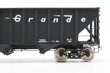 Load image into Gallery viewer, O Brass PSC - Precision Scale Co. D&RGW - Denver & Rio Grande Western 70-Ton 3-Bay Hopper Factory Painted No. 17530