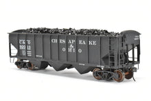 Load image into Gallery viewer, O Scale Brass US Hobbies C&O - Chesapeake & Ohio ACF Welded Triple Hopper Custom Painted No. 92013 NO ORIGINAL BOX