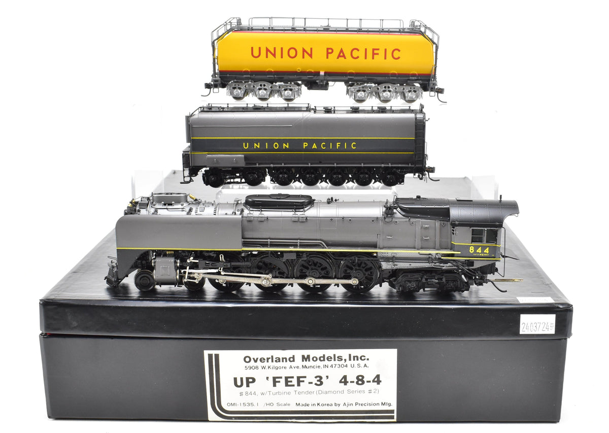 HO Brass CON OMI - Overland Models Inc. UP - Union Pacific FEF-3 4