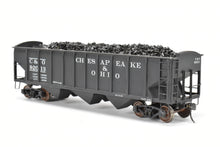 Load image into Gallery viewer, O Scale Brass US Hobbies C&O - Chesapeake & Ohio ACF Welded Triple Hopper Custom Painted No. 92013 NO ORIGINAL BOX