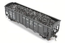 Load image into Gallery viewer, O Scale Brass US Hobbies C&O - Chesapeake & Ohio ACF Welded Triple Hopper Custom Painted No. 92013 NO ORIGINAL BOX