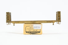 Load image into Gallery viewer, HO Brass U.S. Hobbies Various Roads Bulkhead Beveled Floor Pulpwood Flatcar Custom Painted Unlettered NO TRUCKS