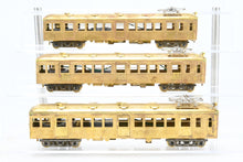 Load image into Gallery viewer, J Scale Brass CON Ken Kidder JNR - Japanese National Railway & Various Roads 57’ Rapid Transit Coach w/ Motor 3-Car Set