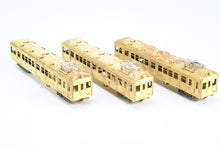 Load image into Gallery viewer, J Scale Brass CON Ken Kidder JNR - Japanese National Railway & Various Roads 57’ Rapid Transit Coach w/ Motor 3-Car Set