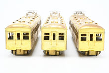 Load image into Gallery viewer, J Scale Brass CON Ken Kidder JNR - Japanese National Railway & Various Roads 57’ Rapid Transit Coach w/ Motor 3-Car Set