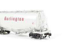 Load image into Gallery viewer, HO Brass CON Railway Classics CB&Q - Burlington Route GATX Pressure Slide "Whale Belly" Cement Hopper FP CB&Q 84950