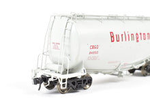 Load image into Gallery viewer, HO Brass CON Railway Classics CB&Q - Burlington Route GATX Pressure Slide "Whale Belly" Cement Hopper FP CB&Q 84950
