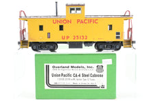 Load image into Gallery viewer, O Brass OMI - Overland Models, Inc. UP - Union Pacific CA-4 Steel Caboose W/Mt Vernon Type "Q" trucks custom Painted No. 25132