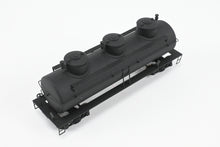 Load image into Gallery viewer, HO Brass S. Soho & Co. Various Roads 1920 Three Dome Tank Car Factory Painted Black