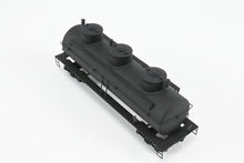 Load image into Gallery viewer, HO Brass S. Soho & Co. Various Roads 1920 Three Dome Tank Car Factory Painted Black