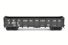 Load image into Gallery viewer, O Brass RYM - Rich Yoder Models C&O - Chesapeake and Ohio 40 foot Steel 50-Ton Coal Gondola FP NOB