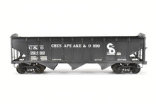Load image into Gallery viewer, O Scale Brass US Hobbies C&O - Chesapeake & Ohio ACF Welded Triple Hopper Custom Painted No. 92400 NO ORIGINAL BOX