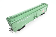 Load image into Gallery viewer, O Brass Sunset Models Third Rail REA - Railway Express Agency 54' Reefer Factory Painted No. 6155