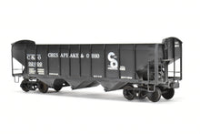 Load image into Gallery viewer, O Scale Brass US Hobbies C&O - Chesapeake & Ohio ACF Welded Triple Hopper Custom Painted No. 92400 NO ORIGINAL BOX
