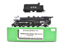 Load image into Gallery viewer, HO Brass OMI - Overland Models, Inc. SSW - Cotton Belt "LO" 4-8-2 Mountain Custom Painted