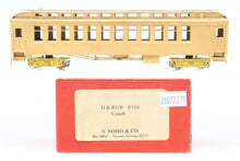 Load image into Gallery viewer, HOn3 Brass CON Soho D&RGW - Denver & Rio Grande Western #310 Coach