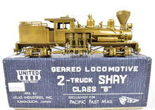 Load image into Gallery viewer, HO Brass PFM - United Various Logging Roads 2-Truck Class B Shay Geared Locomotive