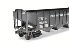 Load image into Gallery viewer, O Scale Brass US Hobbies C&O - Chesapeake & Ohio ACF Welded Triple Hopper Custom Painted No. 92400 NO ORIGINAL BOX