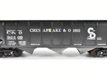 Load image into Gallery viewer, O Scale Brass US Hobbies C&O - Chesapeake & Ohio ACF Welded Triple Hopper Custom Painted No. 92400 NO ORIGINAL BOX