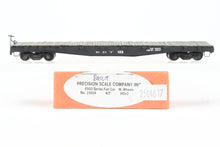 Load image into Gallery viewer, HOn3 Brass PSC - Precision Scale Co. D&RGW - Denver & Rio Grande Western 40' 6500 Series Flat Car Kit Custom Built and Painted as East Broad Top No. 123