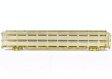 Load image into Gallery viewer, HO Brass OMI - Overland Models, Inc. Various Roads Tri-Level Auto Rack w/ Pressed Sides/Without Roof for ATSF, BN, CR, N&W, and SP