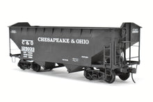 Load image into Gallery viewer, O Scale Brass US Hobbies C&O - Chesapeake & Ohio USRA 2 Bay Hopper, Custom Painted No. 125033 NO ORIGINAL BOX