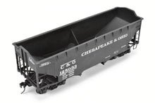 Load image into Gallery viewer, O Scale Brass US Hobbies C&O - Chesapeake & Ohio USRA 2 Bay Hopper, Custom Painted No. 125033 NO ORIGINAL BOX