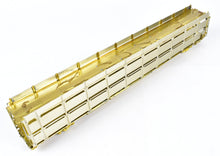 Load image into Gallery viewer, HO Brass OMI - Overland Models, Inc. Various Roads Tri-Level Auto Rack w/ Pressed Sides/Without Roof for ATSF, BN, CR, N&W, and SP