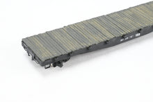 Load image into Gallery viewer, HOn3 Brass PSC - Precision Scale Co. D&RGW - Denver & Rio Grande Western 40' 6500 Series Flat Car Kit Custom Built and Painted as East Broad Top No. 123