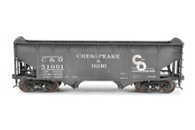 Load image into Gallery viewer, O Scale Brass US Hobbies C&O - Chesapeake & Ohio USRA 2 Bay Hopper, Custom Painted No. 51001 NO ORIGINAL BOX