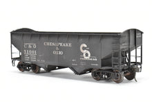 Load image into Gallery viewer, O Scale Brass US Hobbies C&O - Chesapeake & Ohio USRA 2 Bay Hopper, Custom Painted No. 51001 NO ORIGINAL BOX