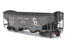 Load image into Gallery viewer, O Scale Brass US Hobbies C&O - Chesapeake & Ohio USRA 2 Bay Hopper, Custom Painted No. 51001 NO ORIGINAL BOX