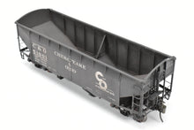 Load image into Gallery viewer, O Scale Brass US Hobbies C&O - Chesapeake & Ohio USRA 2 Bay Hopper, Custom Painted No. 51001 NO ORIGINAL BOX