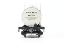 Load image into Gallery viewer, O Brass PSC - Precision Scale Co. Various Roads ACF 8,000 Gallon Insulated Tank Car Factory Painted Silver DUPX - Dupont No. 2675