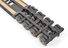 Load image into Gallery viewer, HO Brass CON CMC - Classic Mint Collectibles Talbert 55SA 4-Axle Trailer With Flip Axle FP Black