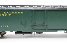 Load image into Gallery viewer, O Brass PSC - Precision Scale Co. REA - Railway Express Agency 50' Ice Reefer Factory Painted No. 7802
