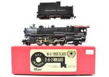 Load image into Gallery viewer, HO Brass CON Key Imports "Classic" NP - Northern Pacific W-5 1846 Class 2-8-2 Mikado #1859 Pro Painted