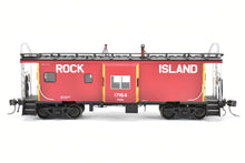 Load image into Gallery viewer, HO Brass CON OMI - Overland Models, Inc. CRI&P - Rock Island Bay-Window Caboose F/P Custom Weathered