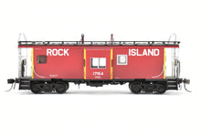 Load image into Gallery viewer, HO Brass CON OMI - Overland Models, Inc. CRI&P - Rock Island Bay-Window Caboose F/P Custom Weathered