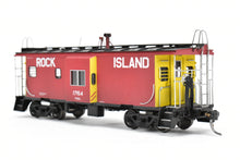 Load image into Gallery viewer, HO Brass CON OMI - Overland Models, Inc. CRI&P - Rock Island Bay-Window Caboose F/P Custom Weathered