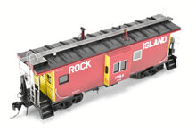 Load image into Gallery viewer, HO Brass CON OMI - Overland Models, Inc. CRI&P - Rock Island Bay-Window Caboose F/P Custom Weathered